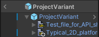 Nested Project Variant